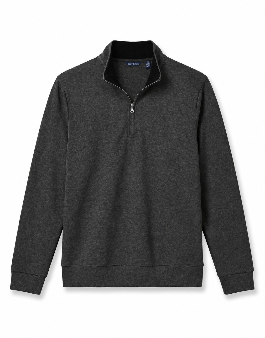 Pima Interlock 1/4 Zip Mock