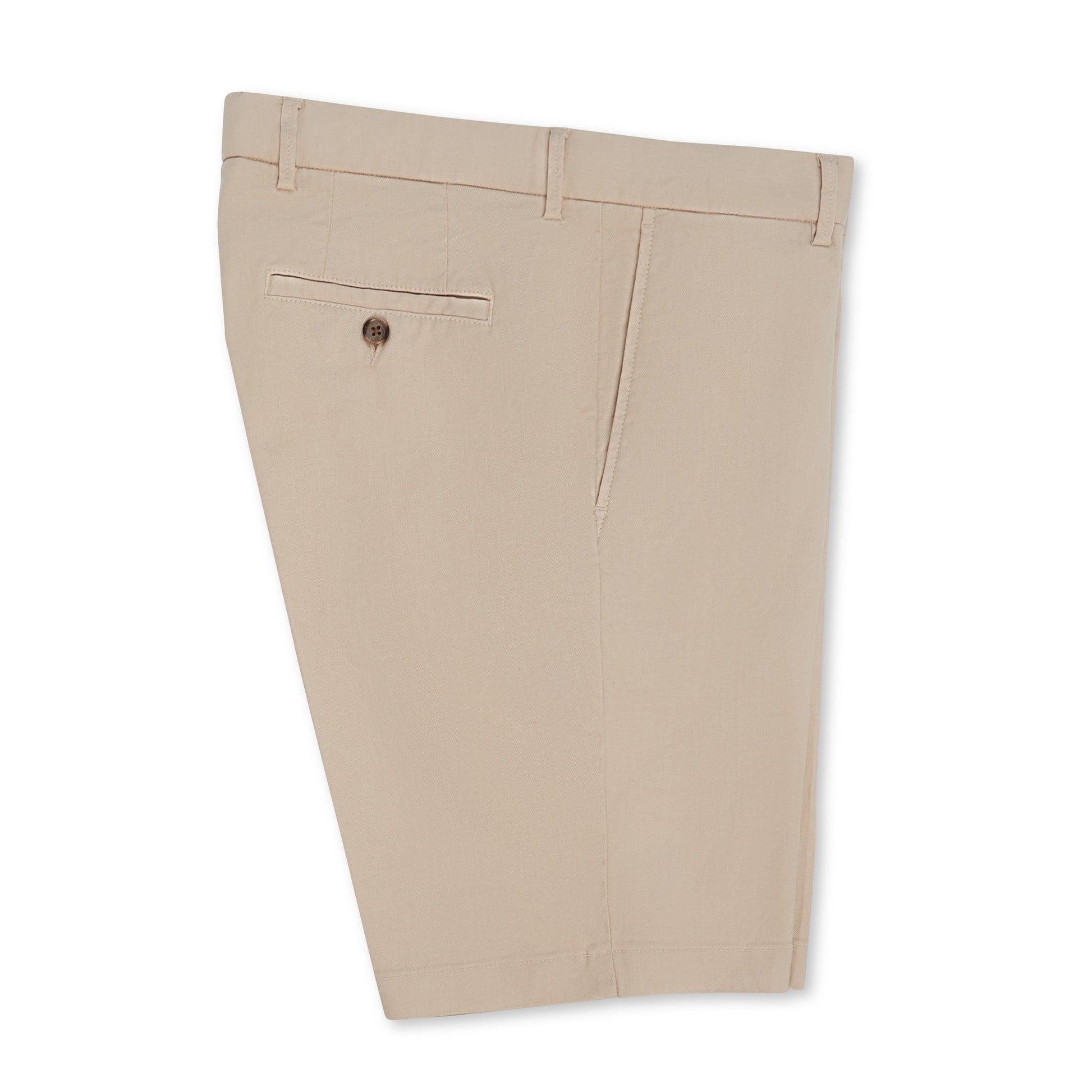 Cotton/Linen Stretch Twill Short - Scott Barber