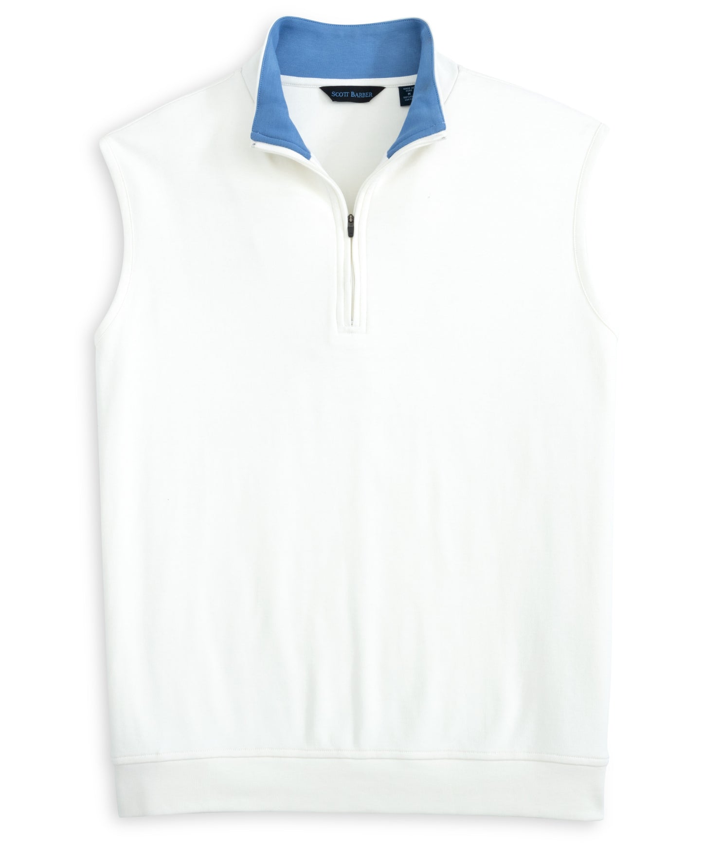 Pima Interlock 1/4 Zip Pullover