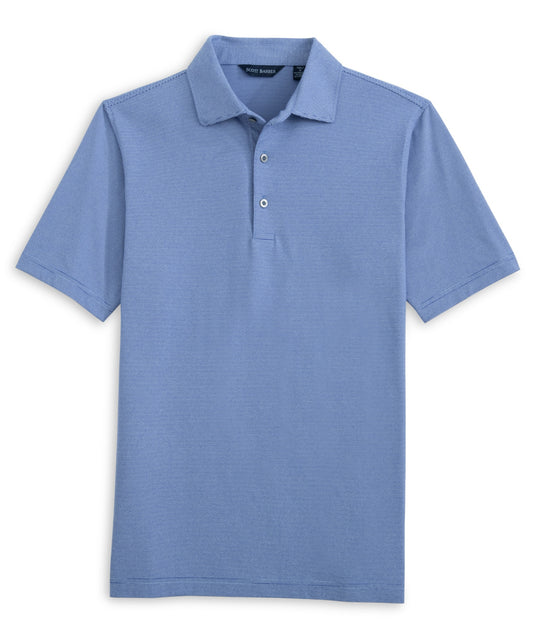 Micro Stripe Performance Polo - Scott Barber