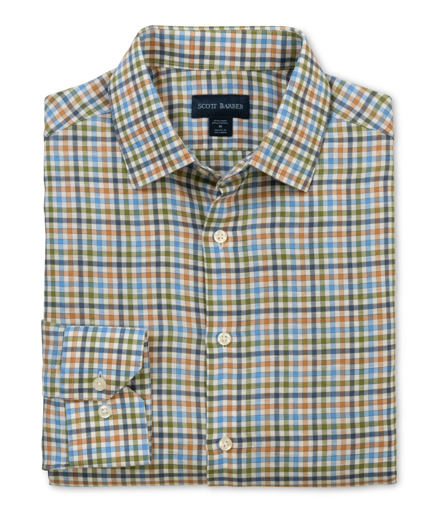 Coastal Linen Multi Plaid