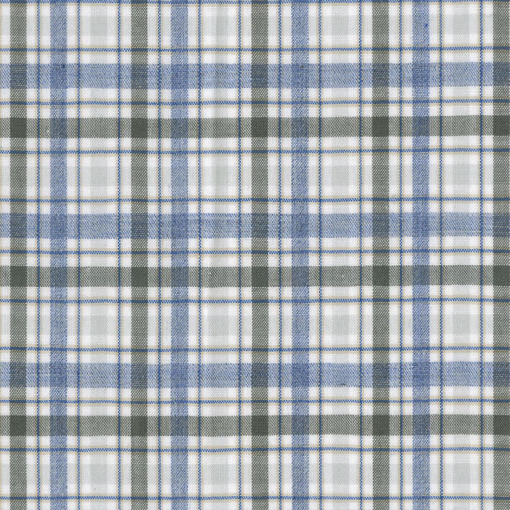 Newport Poplin Melange Plaid