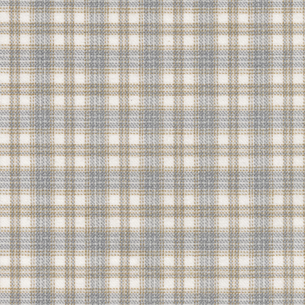 Marble Flannel Twill Tattersall
