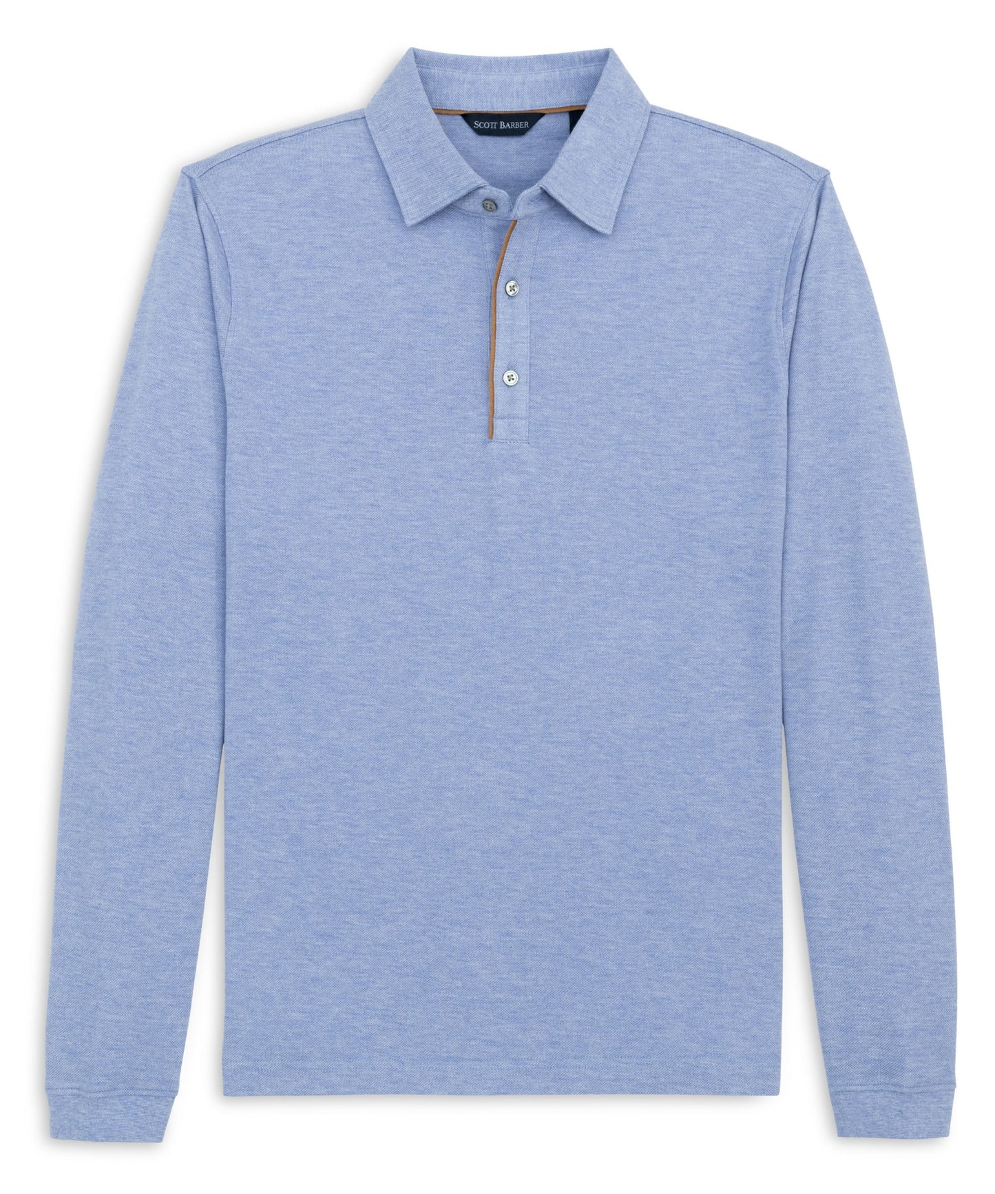 Cotton/Wool Pique Polo - Scott Barber
