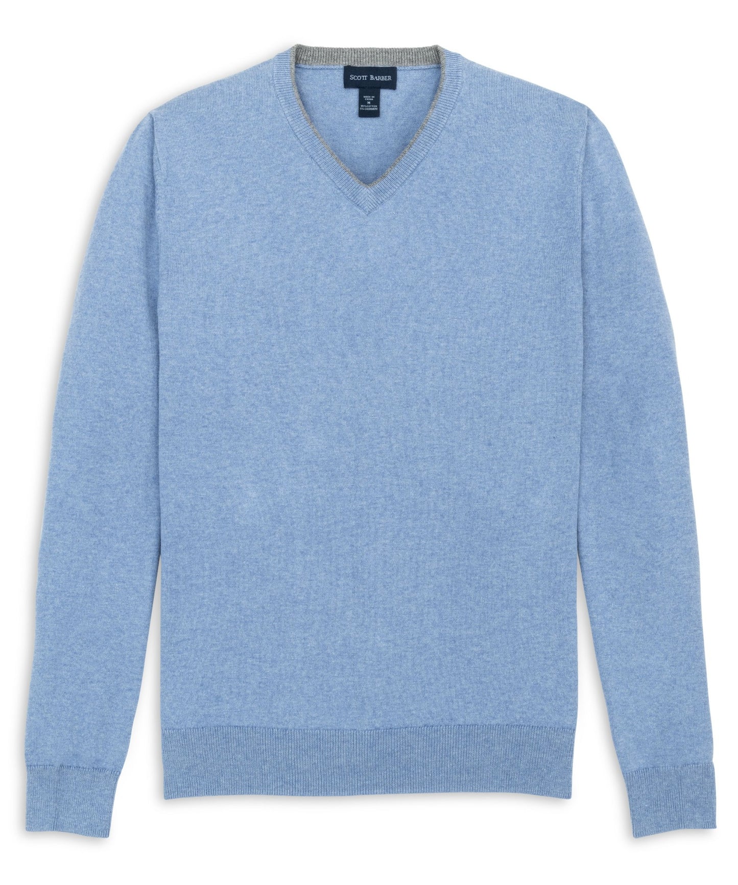 The Classic 12gg Cotton/Cashmere Vee