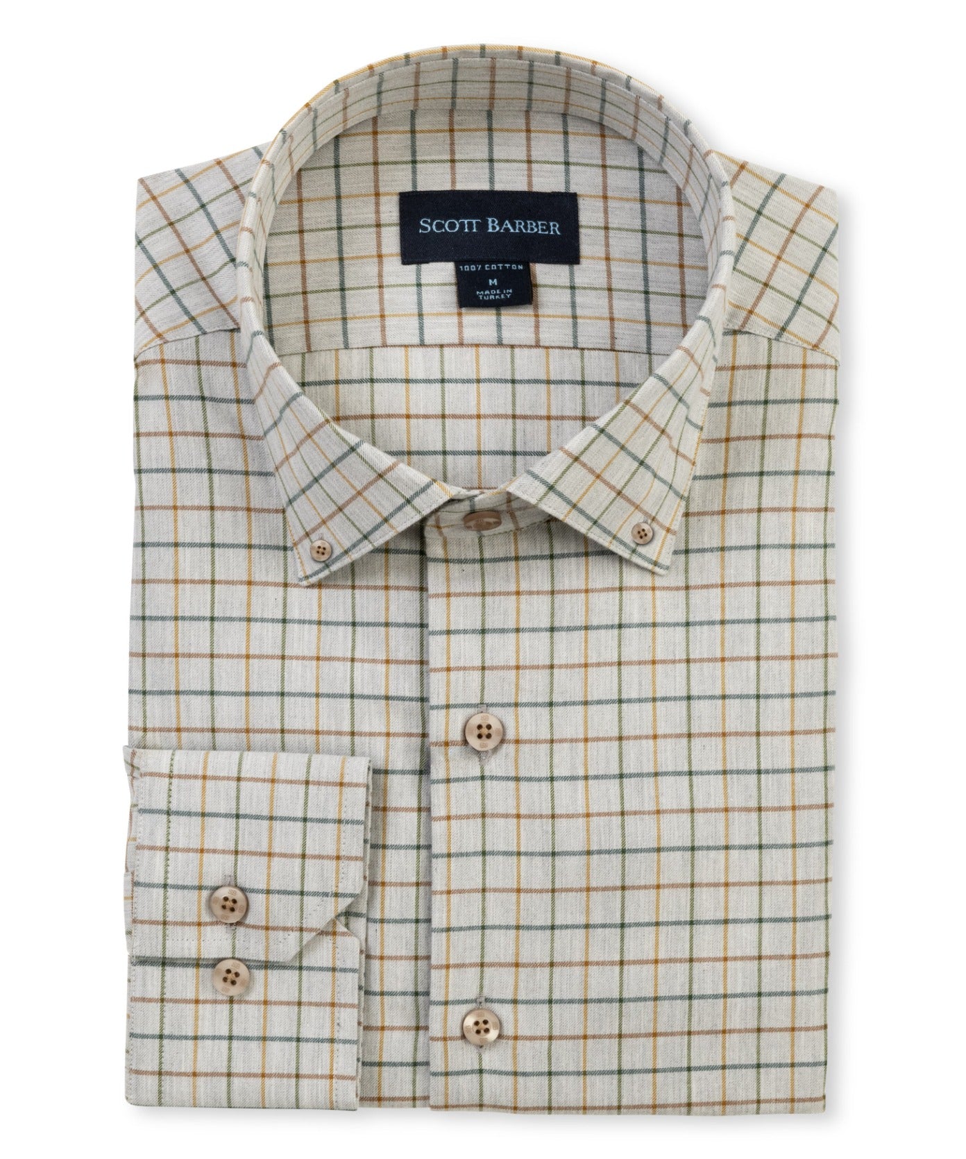 Windowpane Melange Twill