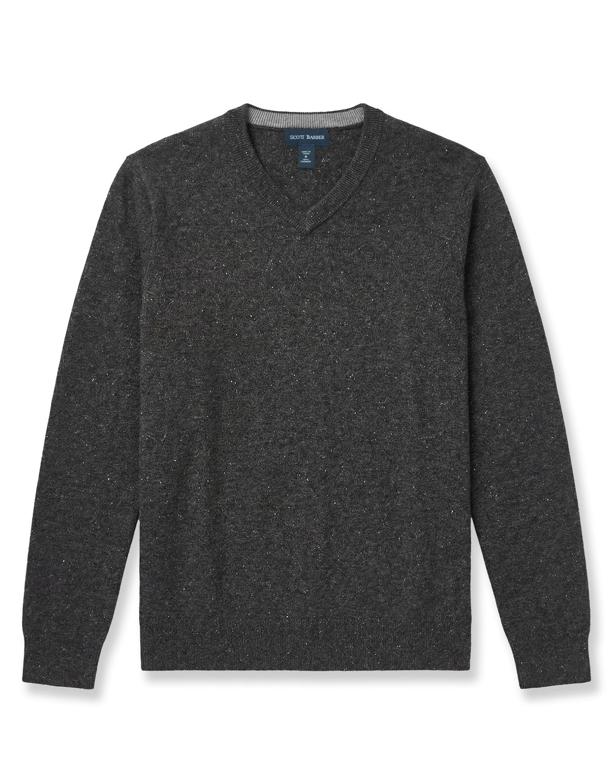 Cashmere Donegal Vee Neck Sweater