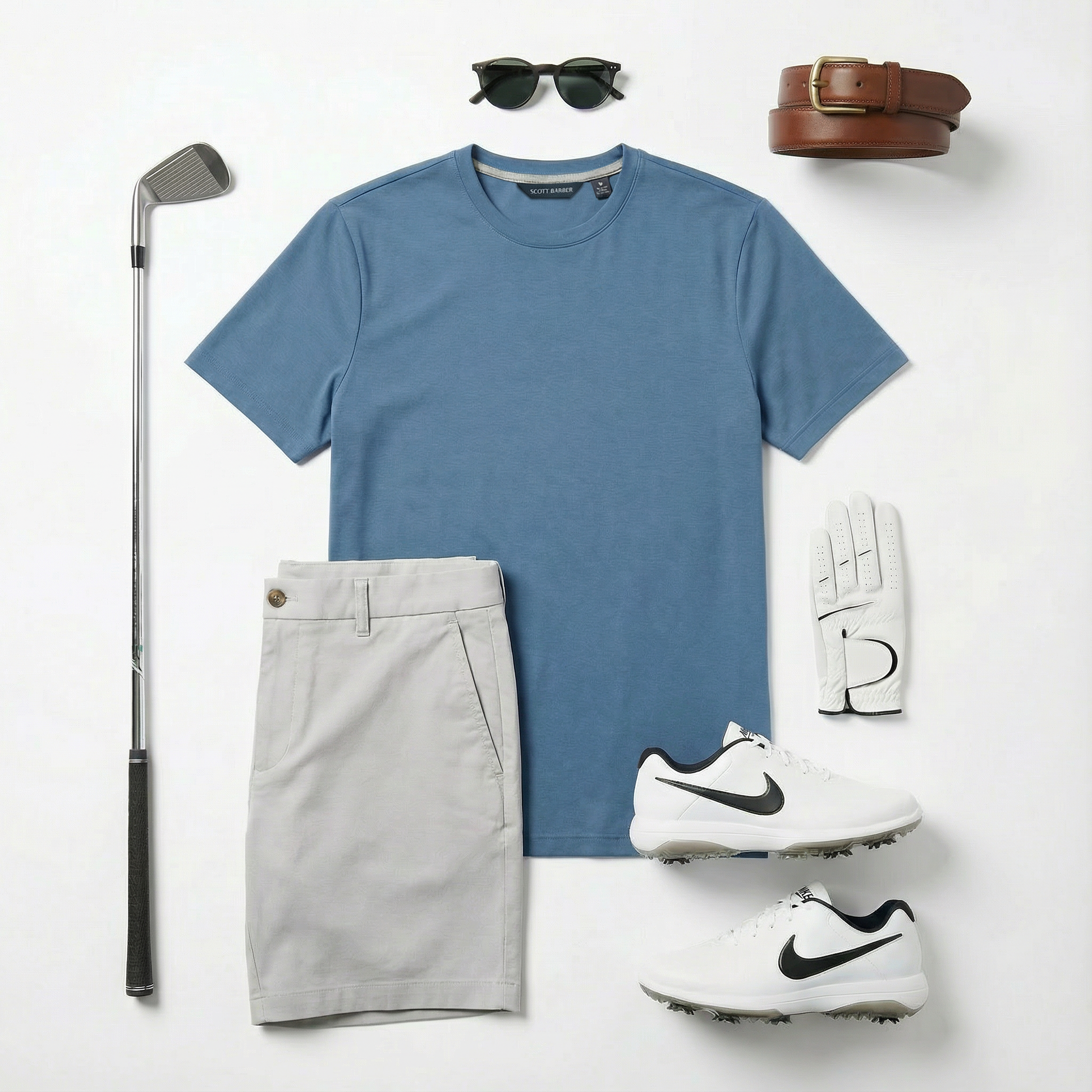 Pima Cotton Crewneck Tee - Scott Barber