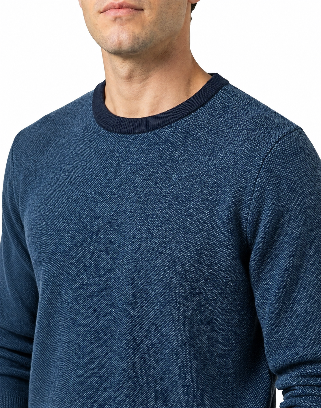 Merino Blend Crew Sweater