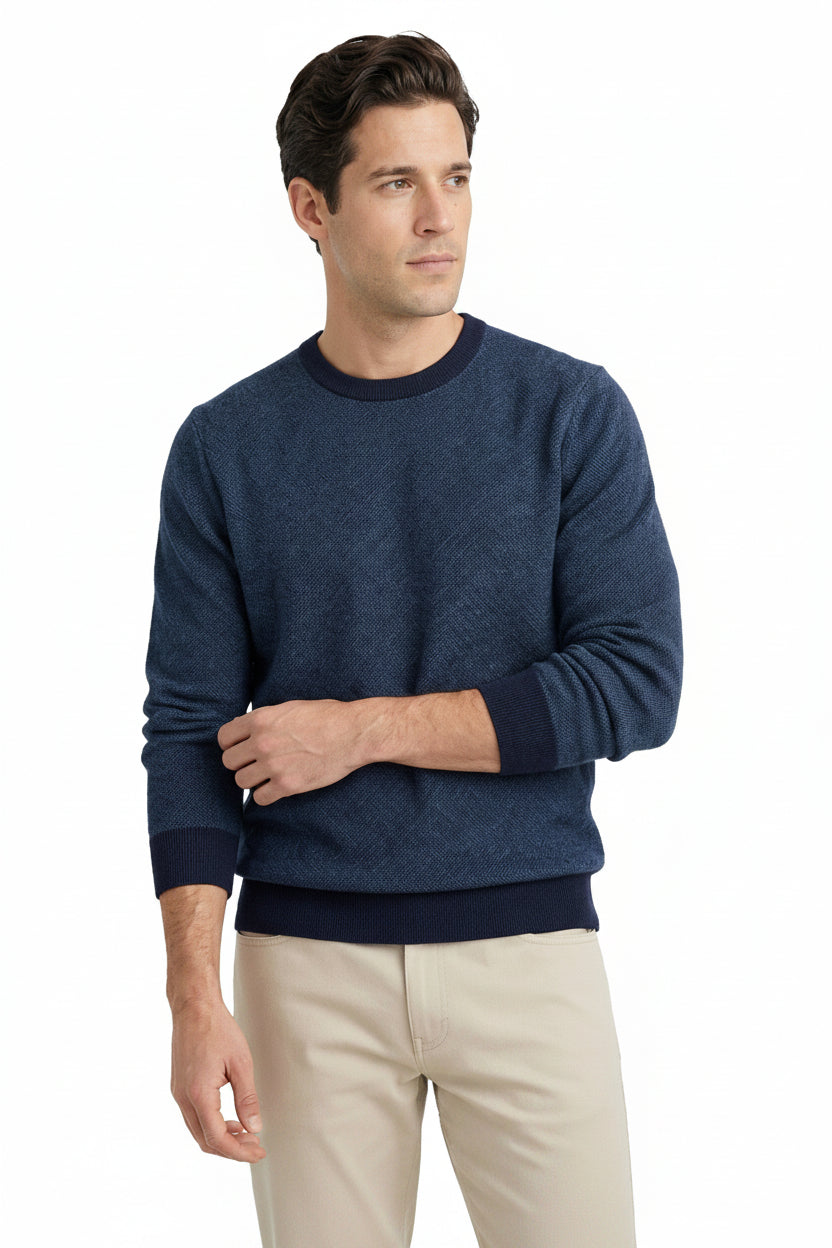 Merino Blend Crew Sweater