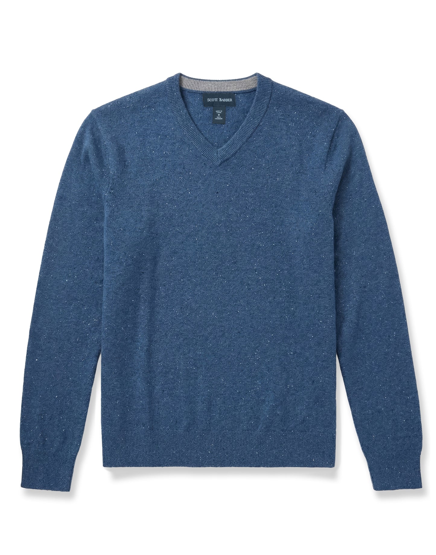 Cashmere Donegal Vee Neck Sweater