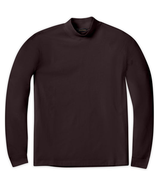 Pima Mock Turtleneck