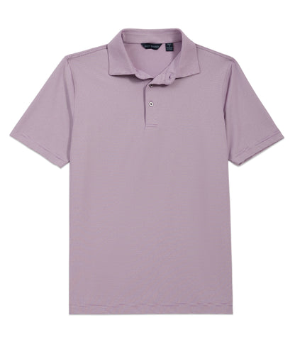 Micro Stripe Polo, Grapeade