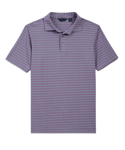 Gradient Stripe Polo, Country Blue