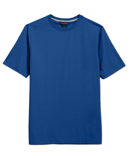 Pima Cotton Crew Tee, Regal - Scott Barber