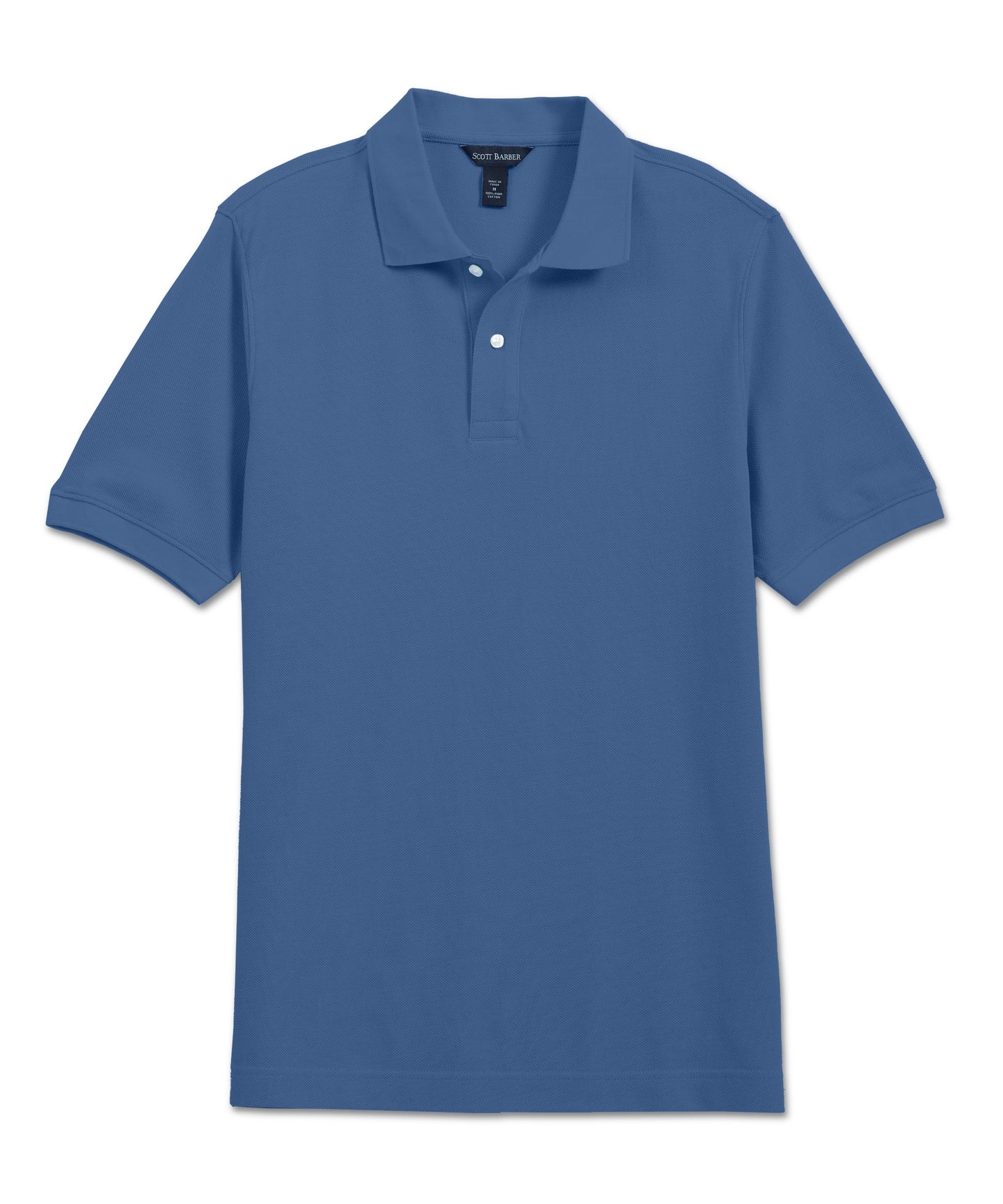 Pima Pique Polo, Country Blue