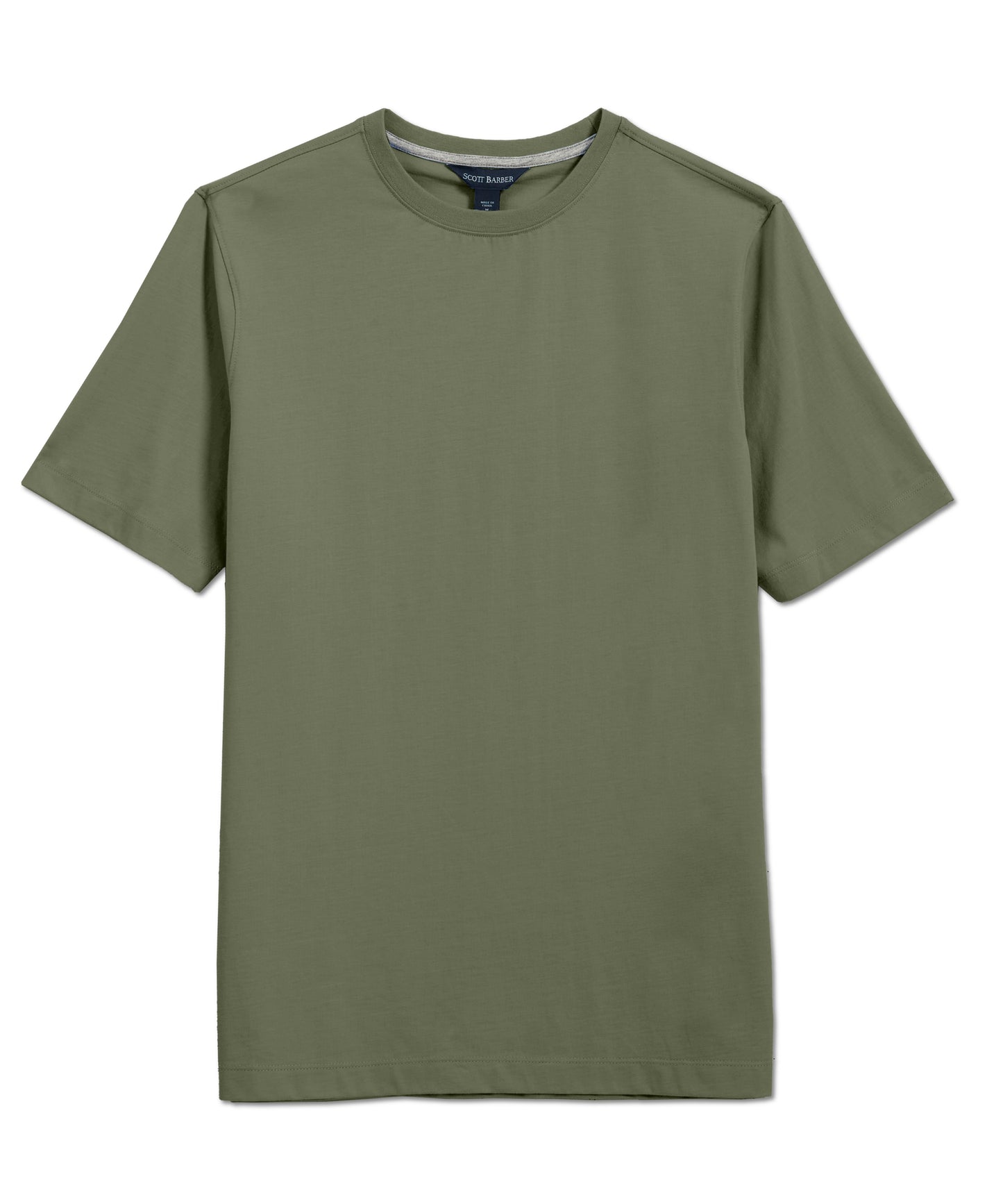 Pima Cotton Crew Tee, Sage