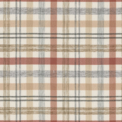 Soft Performance Melange Plaid, Spice