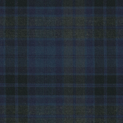 Cotton/Cashmere Plaid, Navy