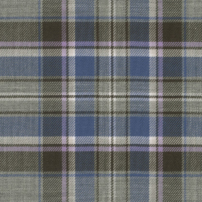 Lightweight Flannel Plaid, Grey Heather