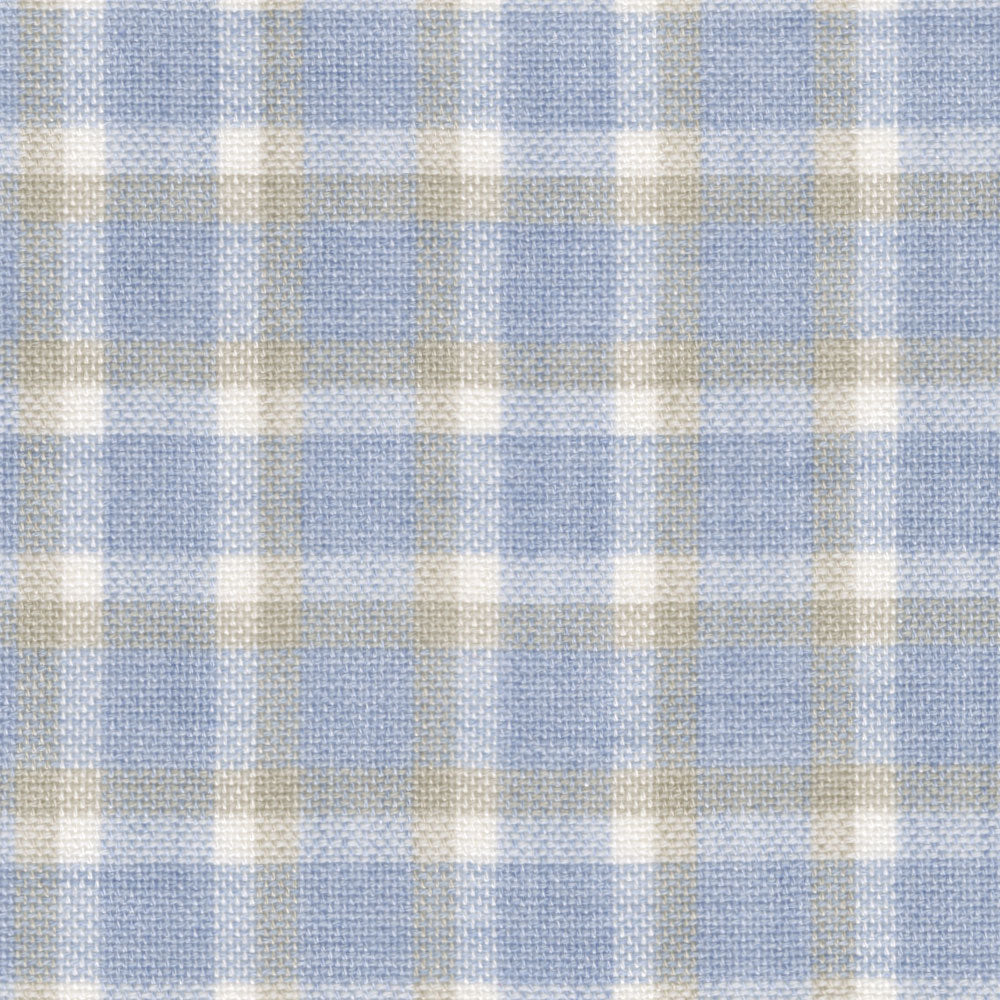 Modal/Merino Heathered Plaid, Sky