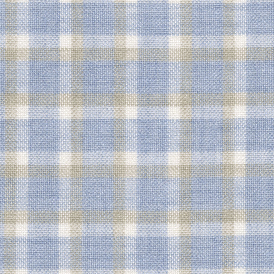 Modal/Merino Heathered Plaid, Sky