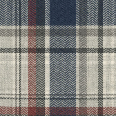 Herringbone Country Plaid, Navy