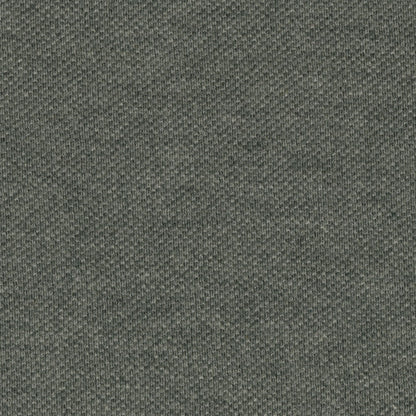 Cotton/Wool Pique Polo, Charcoal Heather