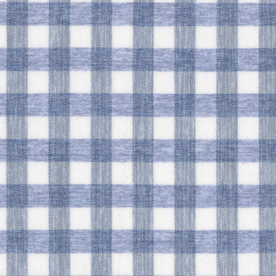 Soft Performance Melange Gingham, Blue