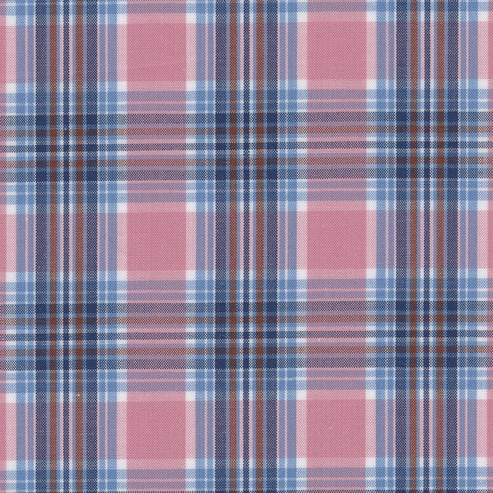 Bold Multi Plaid, Rose