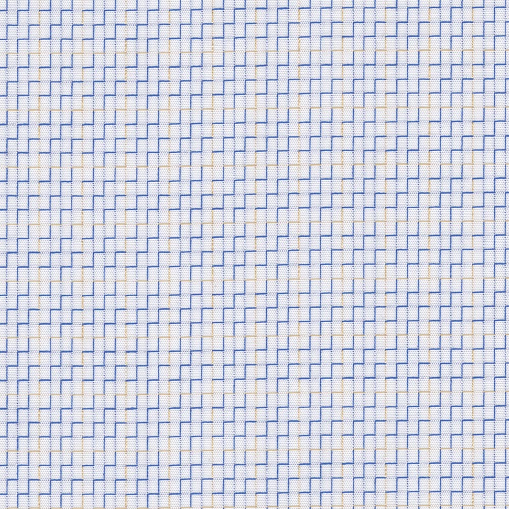 Dobby Micro Pattern, White