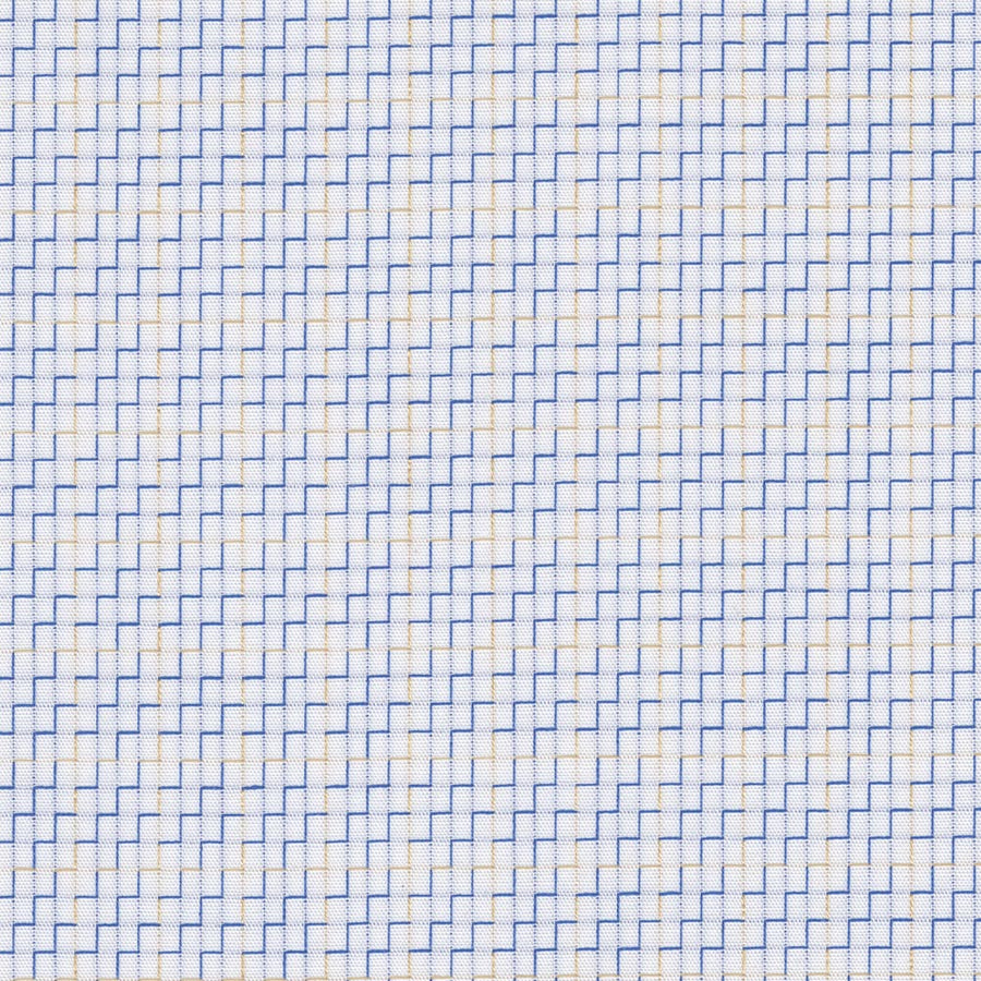 Dobby Micro Pattern, White