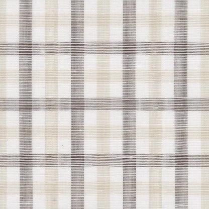 Cotton/Linen Tattersall, Natural