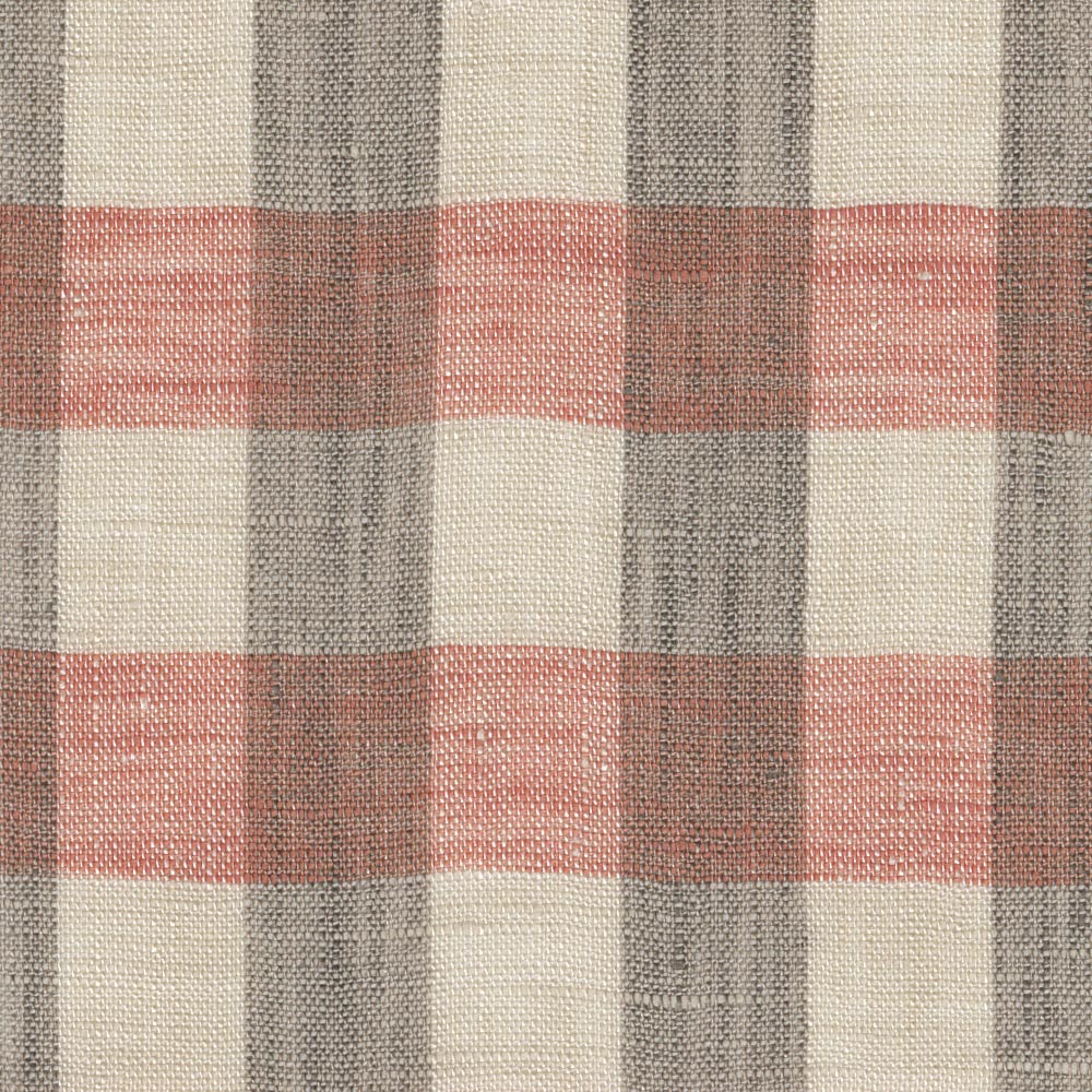 Linen Exploded Gingham, Spice