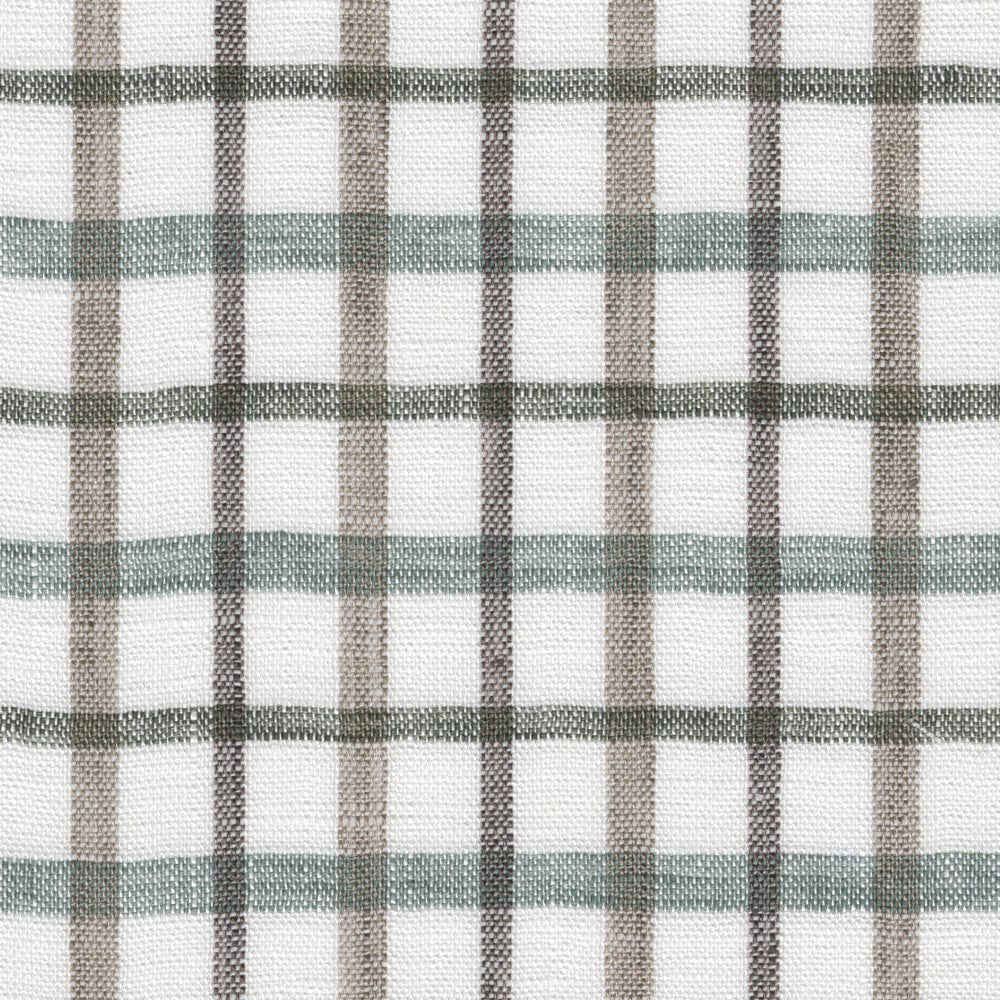 Linen Tattersall, Sage