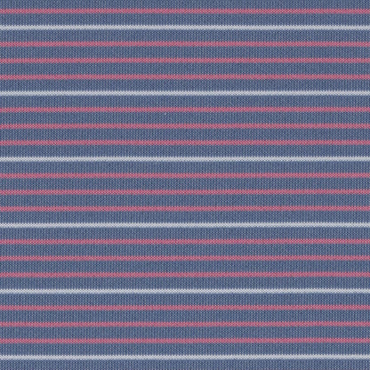 Gradient Stripe Polo, Country Blue