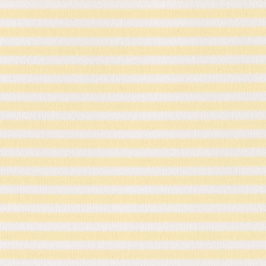 Prep Stripe Performance Polo, Soft Yellow