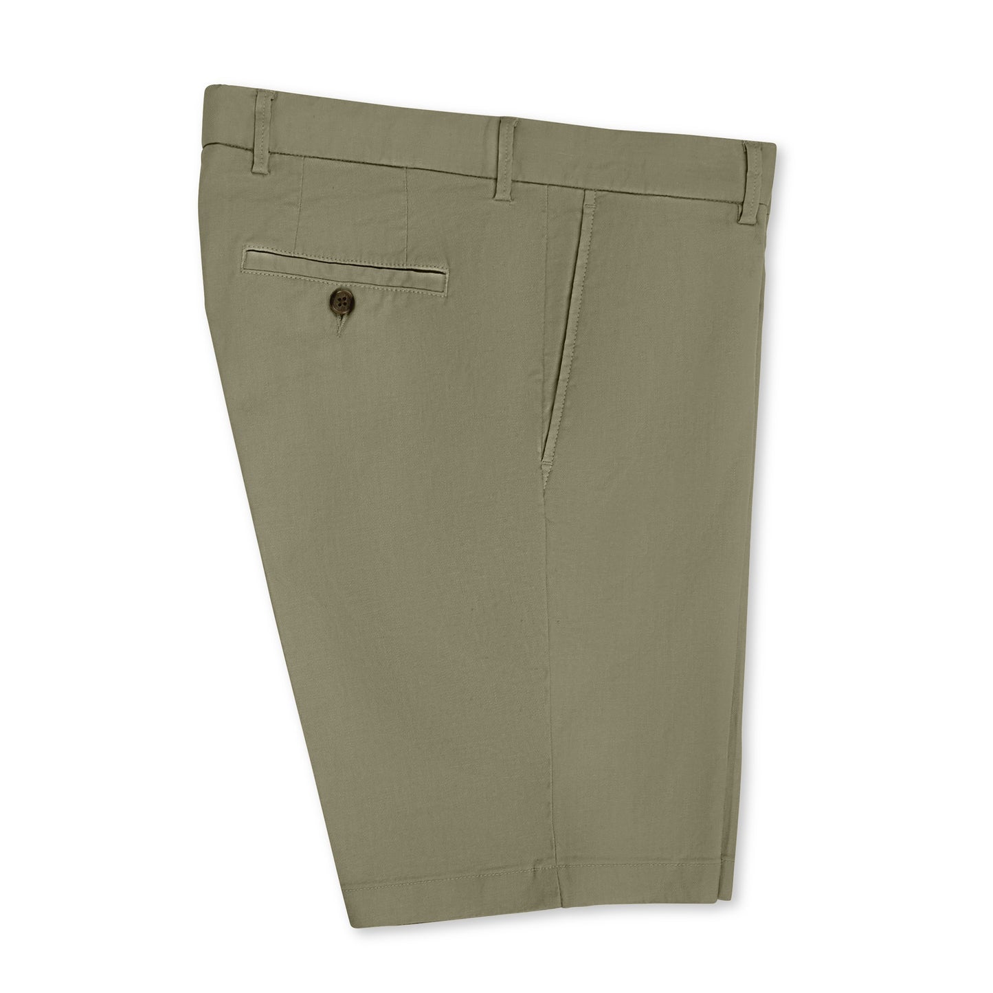 Cotton/Linen Stretch Short, Sage