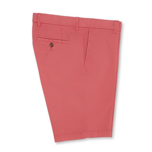 Microsanded Stretch Twill Short, Berry