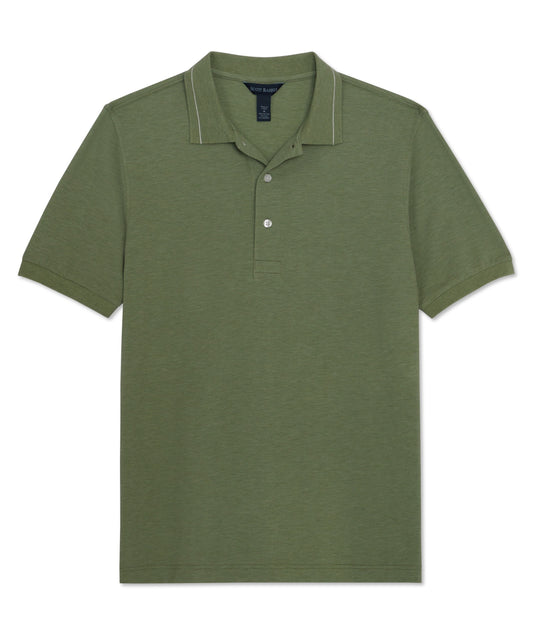 Pima/Silk Pique Polo, Sage