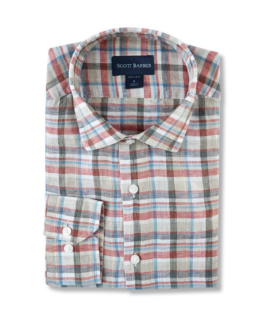 Linen Plaid, Spice