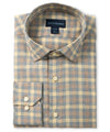 Modal/Merino Heathered Plaid, Auburn