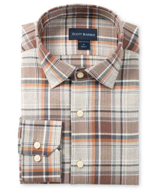 Herringbone Country Plaid, Cocoa