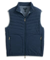 Stretch Nylon Puffer Vest, Navy