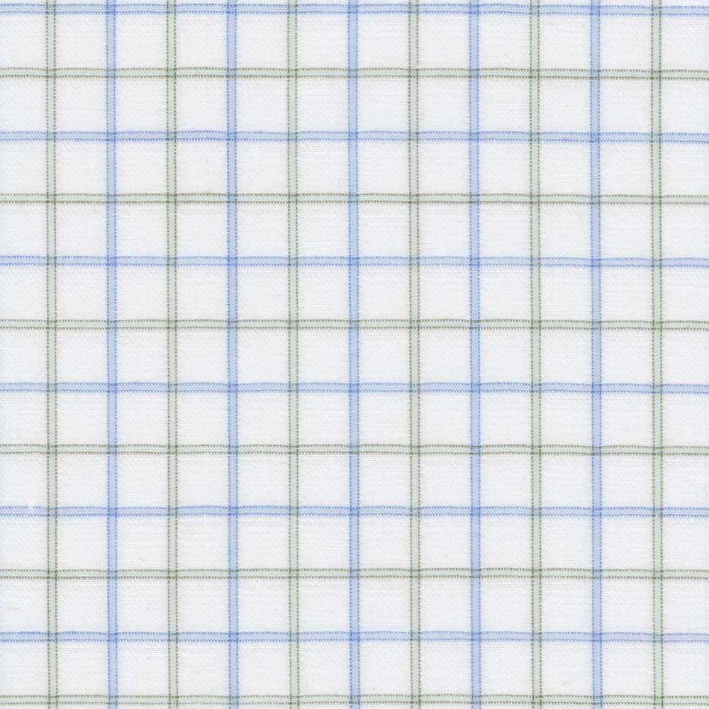 Jacquard Windowpane, Sage