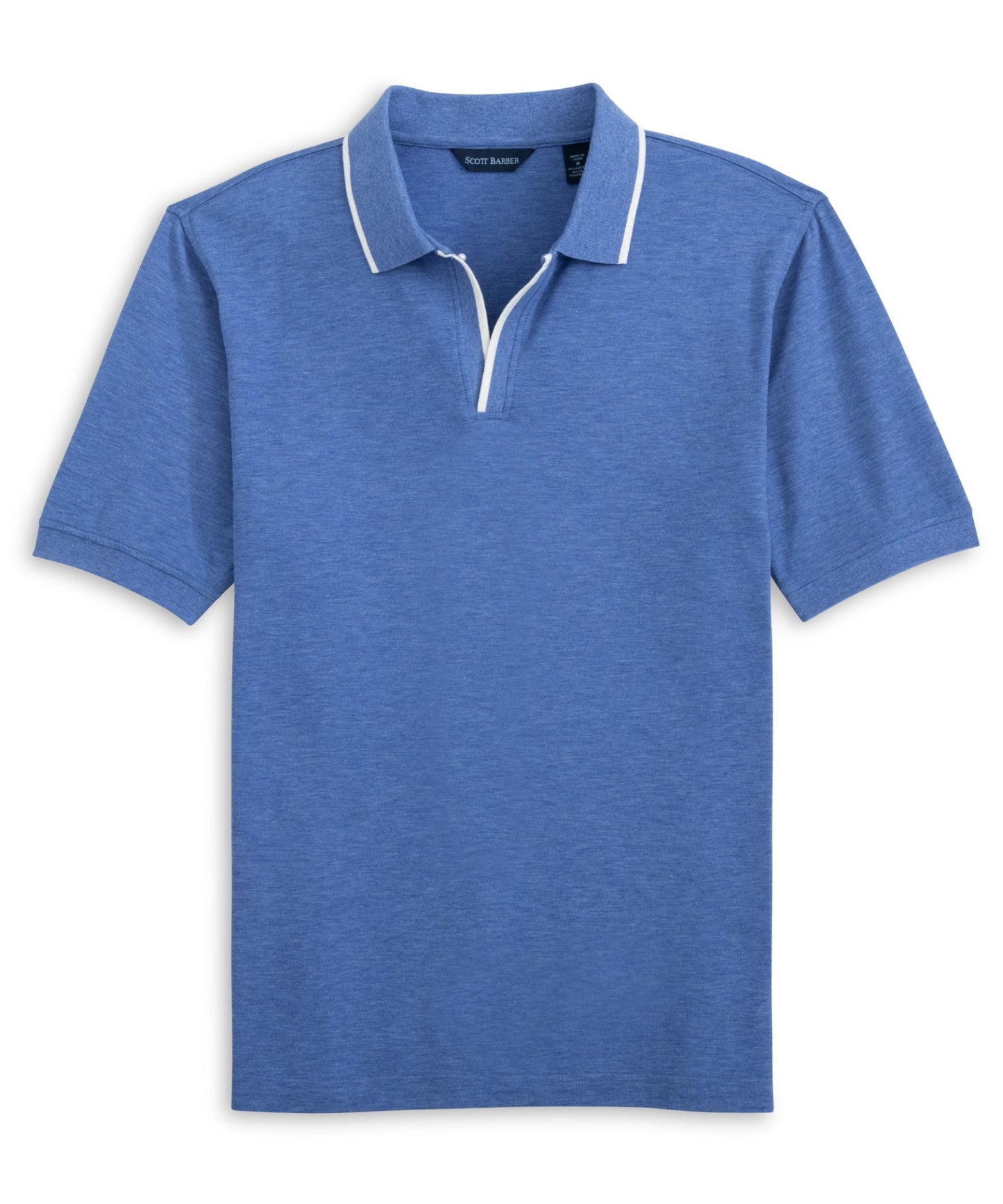 Pima/Silk Johnny Collar Polo