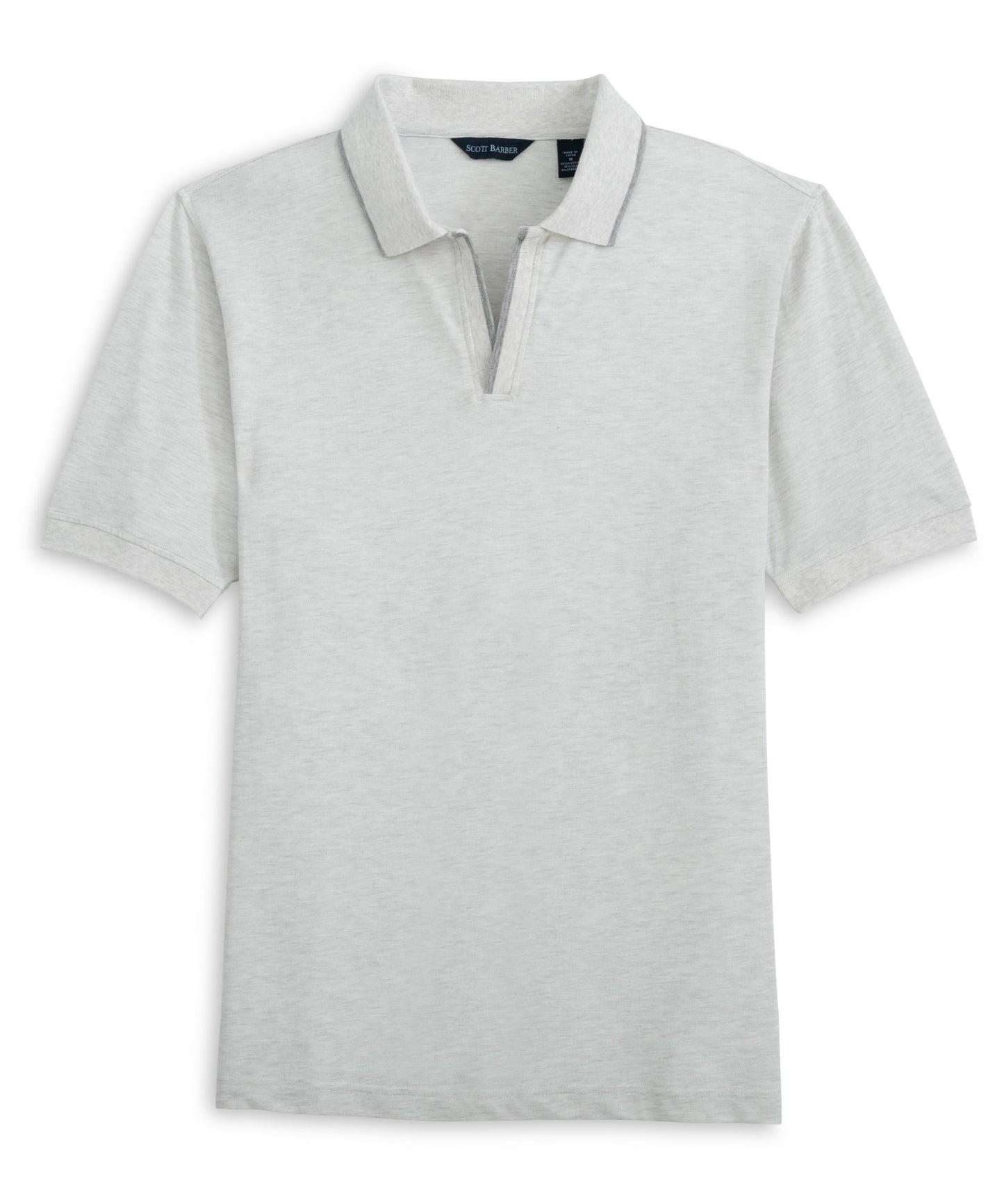 Pima/Silk Johnny Collar Polo