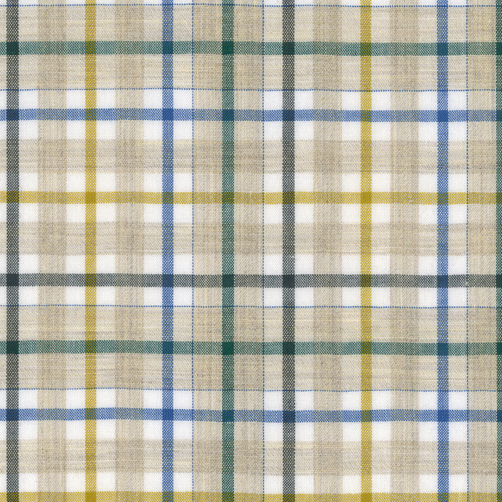 Organic Cotton Melange Plaid