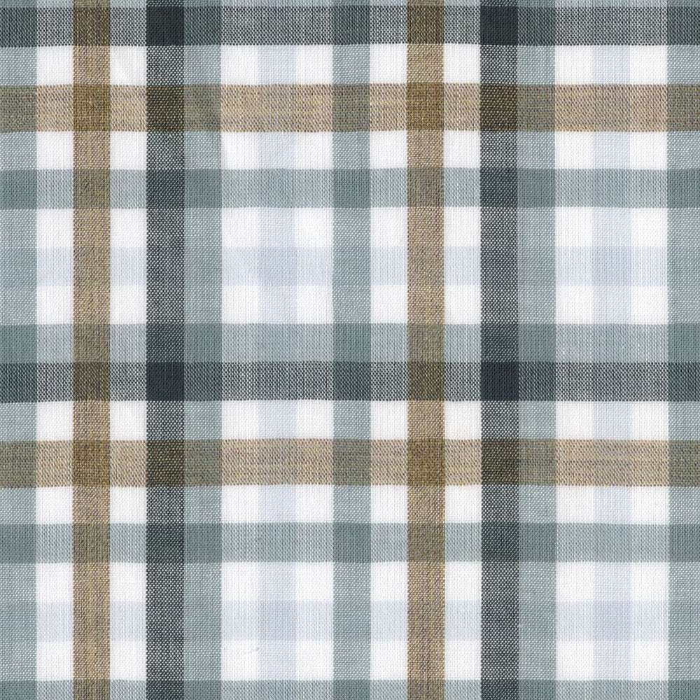 Newport Poplin Melange Multi Plaid