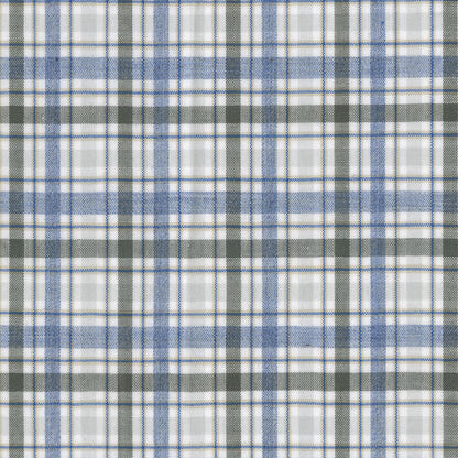 Newport Poplin Melange Plaid